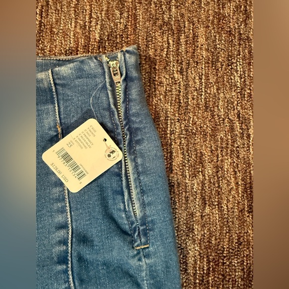 NWT We The Free Bella Moto Skinny Jeans size 25 - Picture 7 of 15